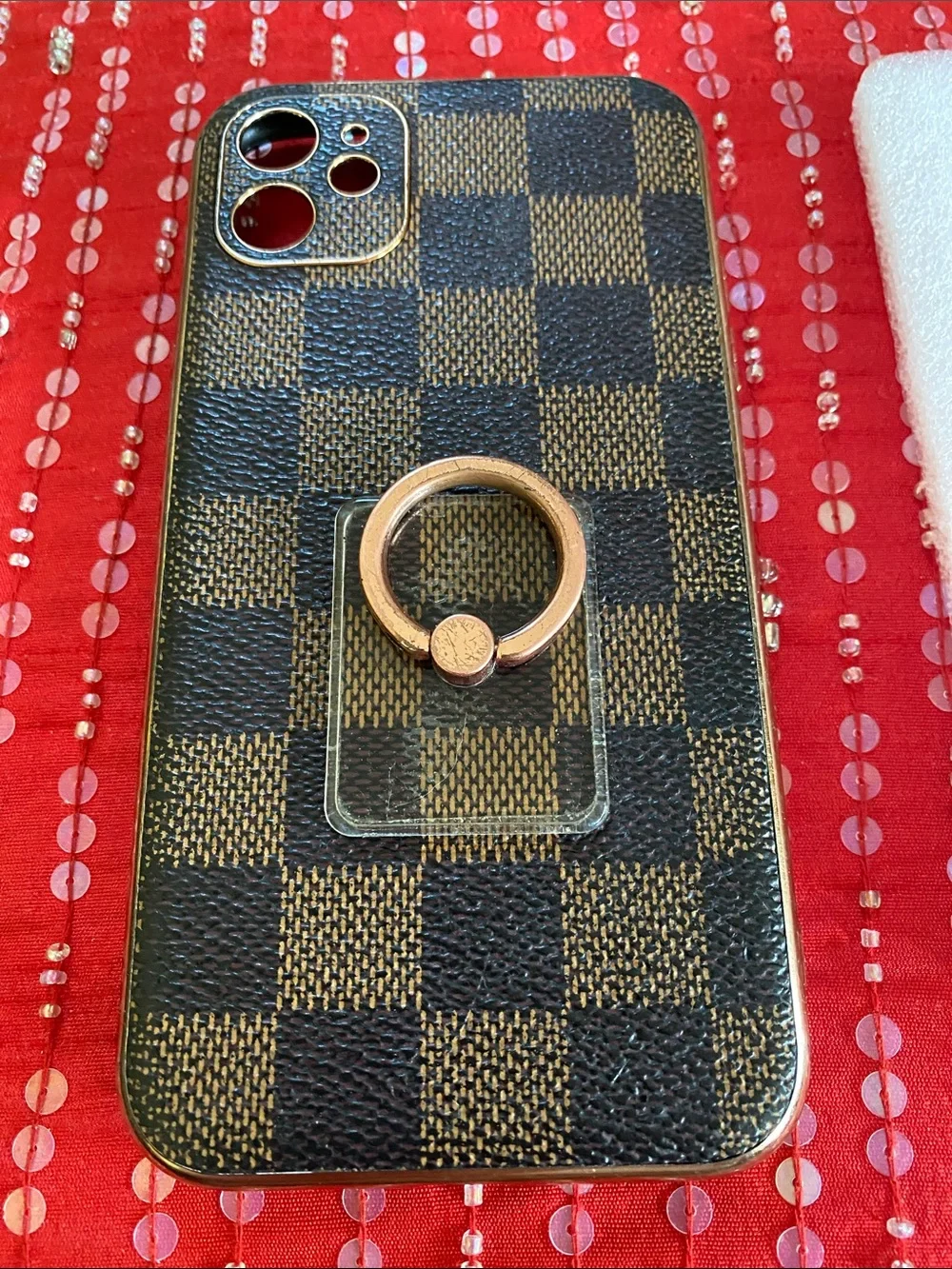 Designer Inspired I Phone Case in Used Condition